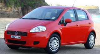 Probably the sportiest of our'comfort section' line the Fiat Punto along